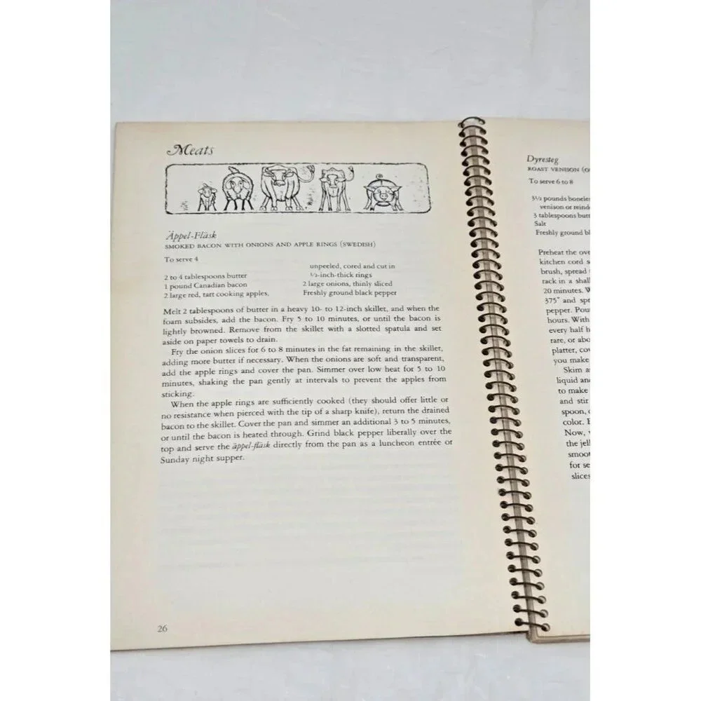 Recipes The Cooking Of Scandinavia Foods Of The World Time/Life Cookbook 1968